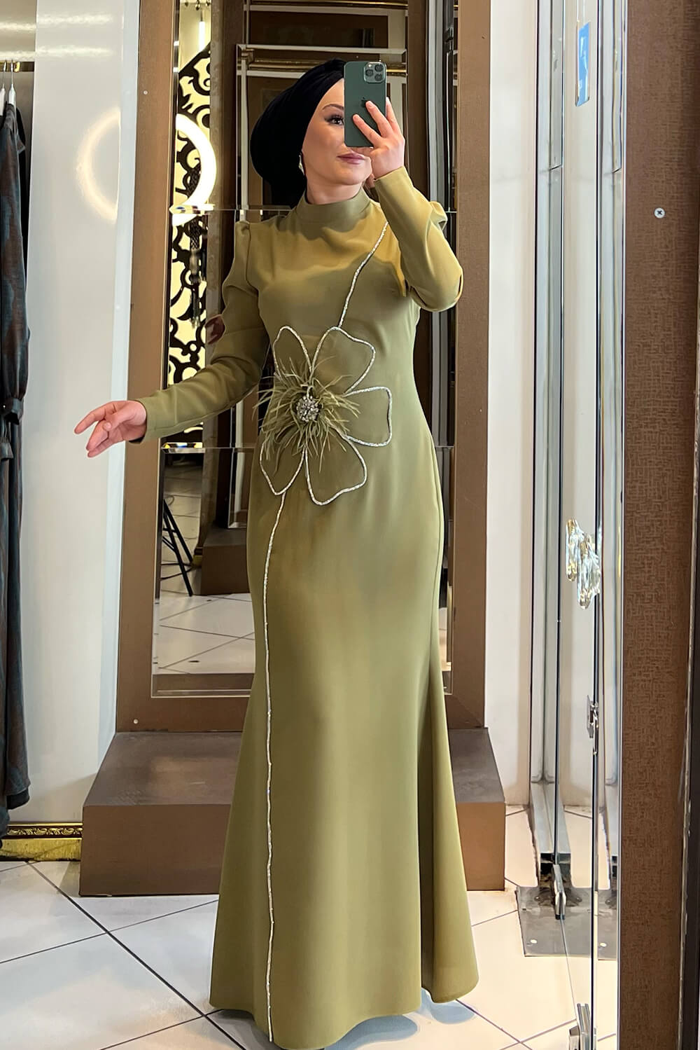 Çınar Özkan Elbise 5041